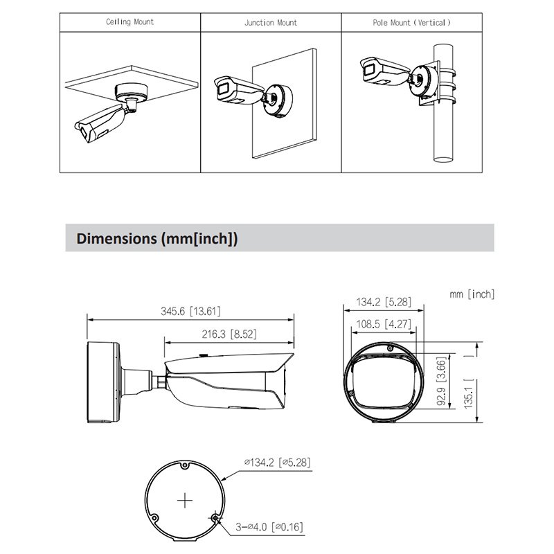 12MP IPC-HFW71242H-Z-X People Counting Face Recognition ANPR IP Camera IPC-HFW71242H-Z-X