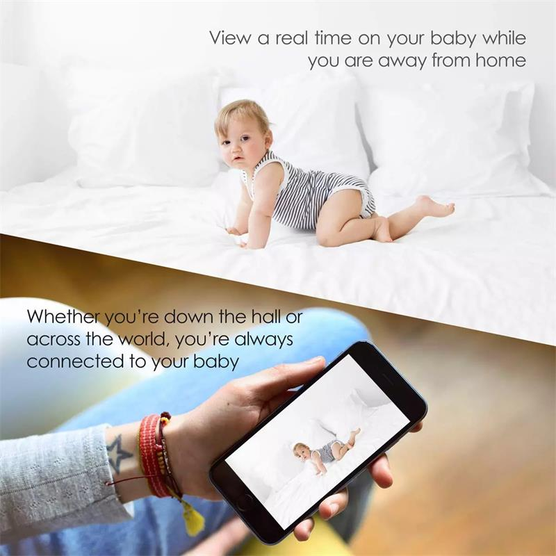 Wistino Night Vision 1080p Remote Monitoring Indoor Wireless Baby Monitoring Mini A9 Camera