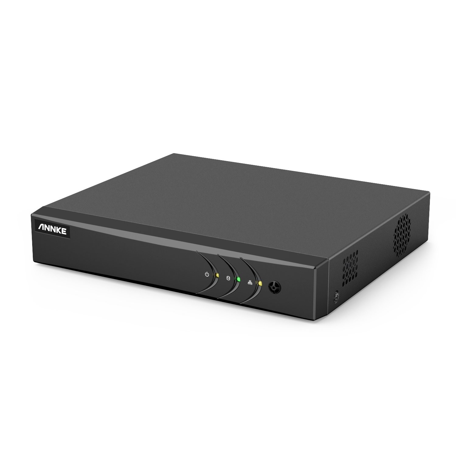 ANNKE 4CH 5MP 5-in-1 Hybrid DVR Recorder for TVI CCTV Surveillance Camera AI Human and Vehicle detection with Coaxial Audio