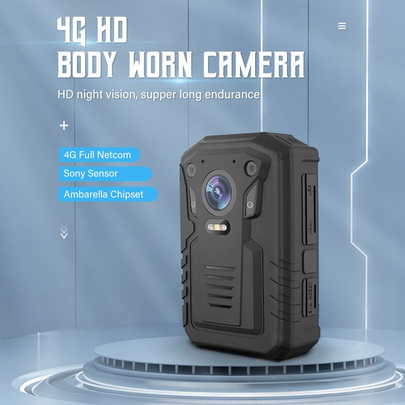Hot Selling 4G body worn camera chest camera Mini Camera For Thermal Image