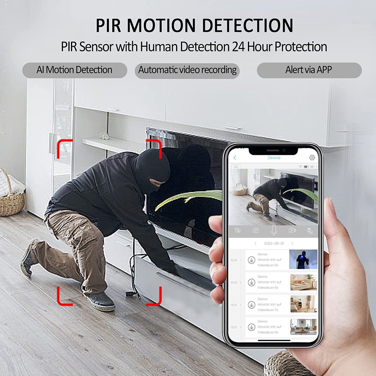 Stable Performance HD 1080P CCTV Wireless Camera Security Camara de Seguridad Night Vision Motion Detection Mini WIFI Camera