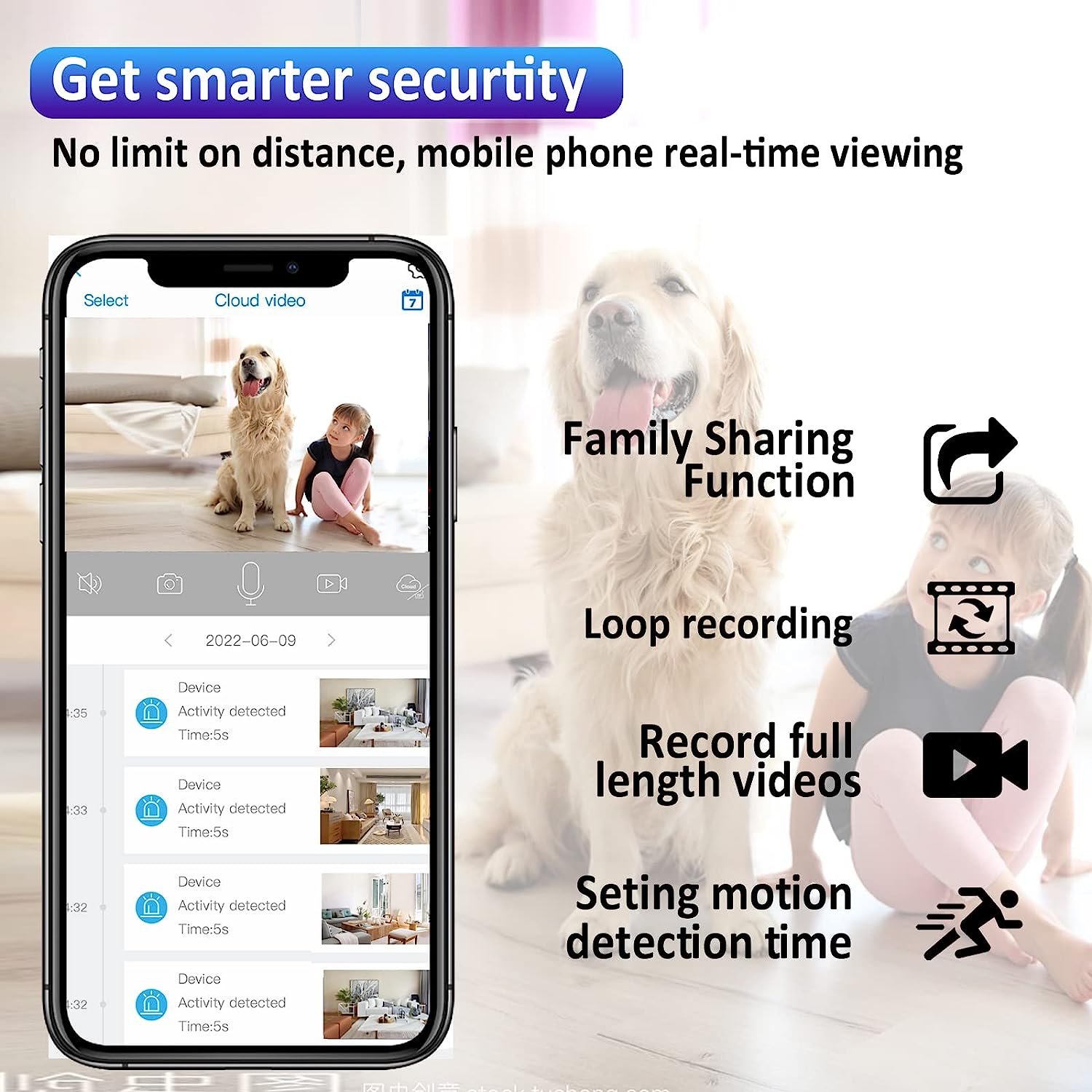 Stable Performance HD 1080P CCTV Wireless Camera Security Camara de Seguridad Night Vision Motion Detection Mini WIFI Camera