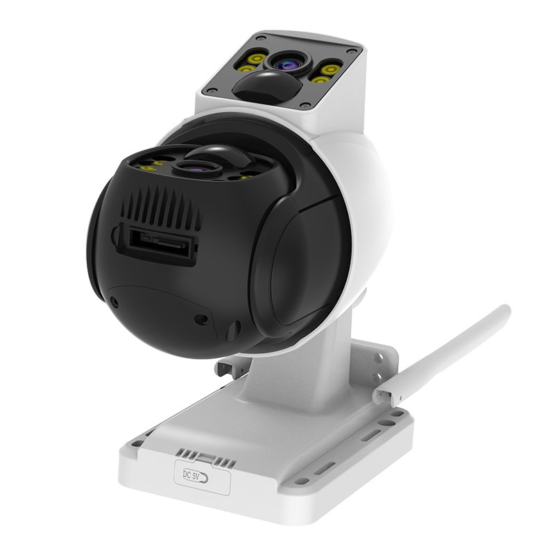 3MP Full HD Solar CCTV Camera With Maximum Recording Range 4G Network Security Camera IP66 Waterproof Solar Panel SDK RD Camera
