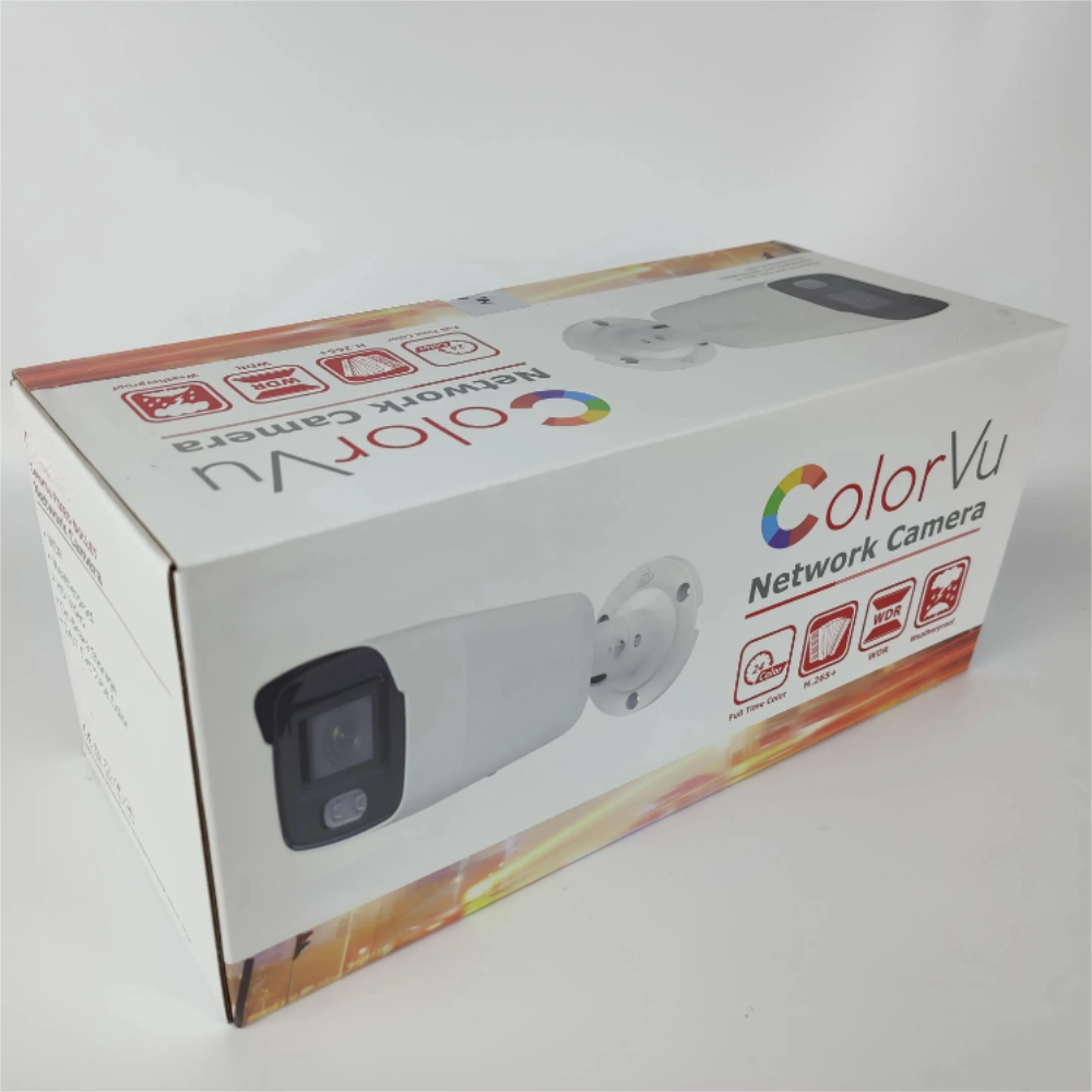 Hik ip camera 4 K ColorVu Fixed Bullet Network Camera DS-2CD2087G2-LU
