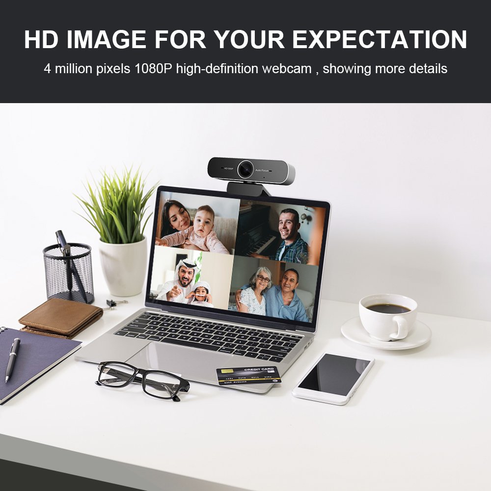 Full HD Webcam 1080P Web Camera Microphone USB Plug Web Cam For PC Computer Mac Laptop Desktop YouTube Skype Mini Camera