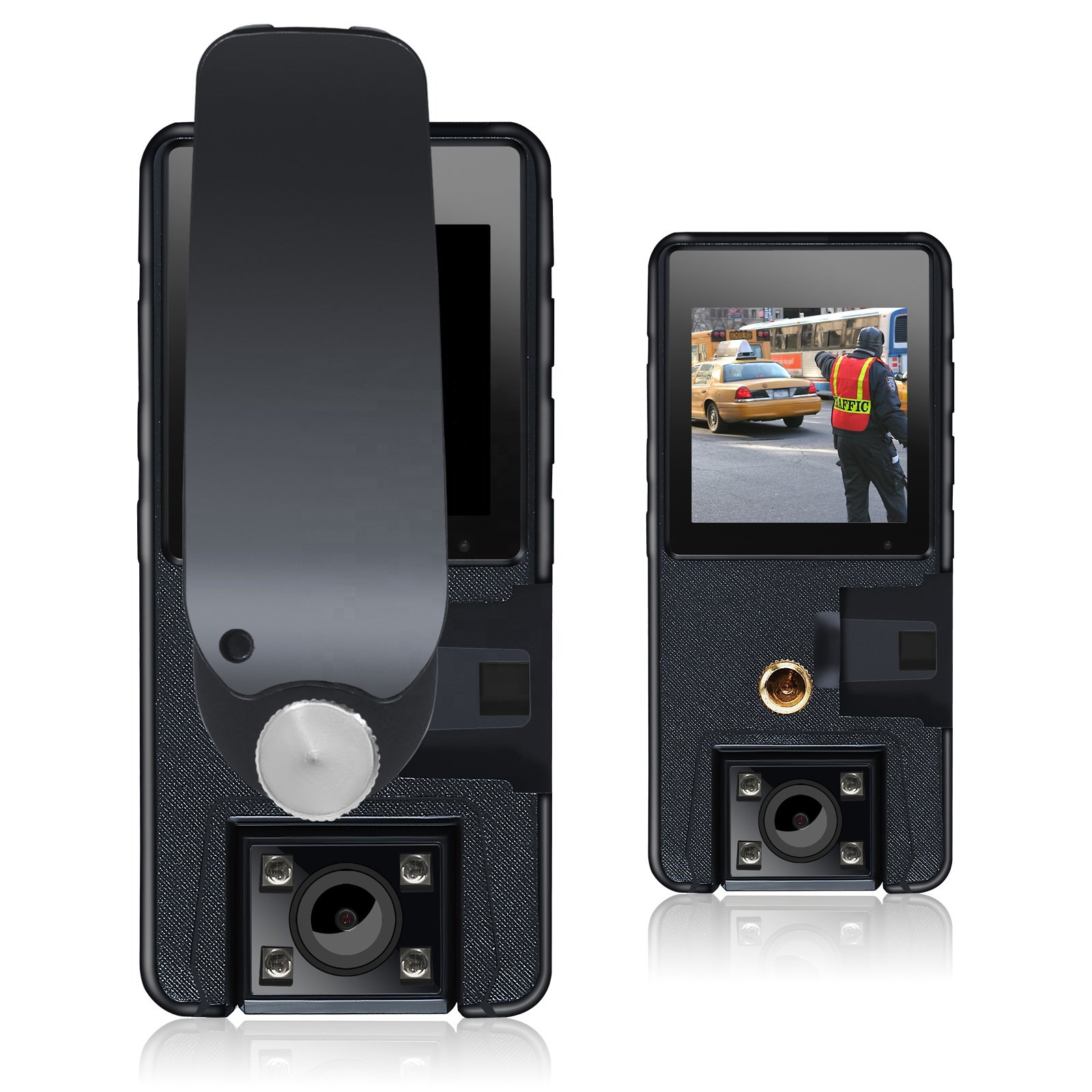 Full 1080P HD Mini Camera 2500mAh Camcorder Body Worn Cam Small 180 Degrees Rotating Bike Camera Sports DV Car