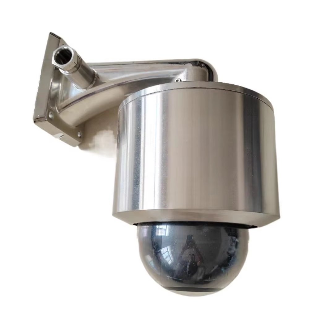 Infrared night vision stainless steel ball camera network monitoring closed-circuit television camera supports customization
