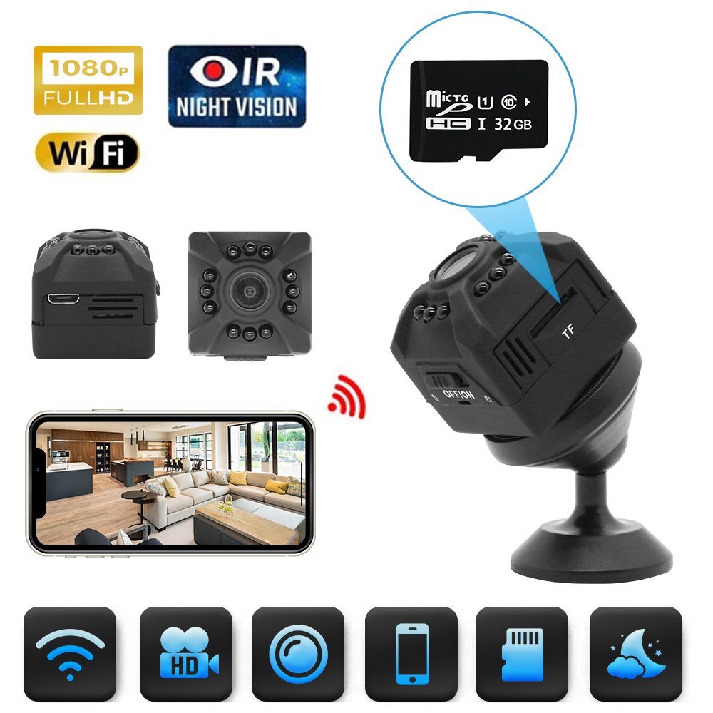 Original camera factory X5 Network HD 1080p infrared night vision wifi connect with your phone WiFi mini camera