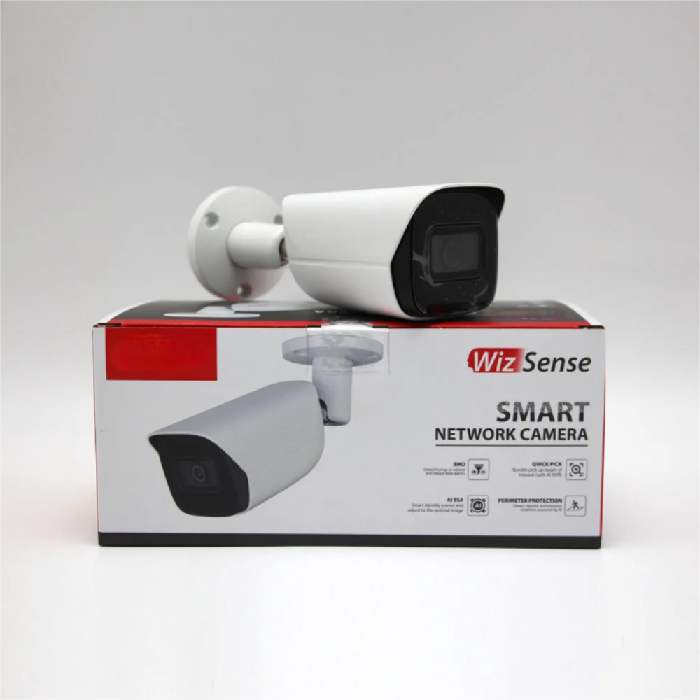 DA-HUA 8 MP IR Fixed-focal Bullet WizSense Network Camera IPC-HFW3841E-AS-S2