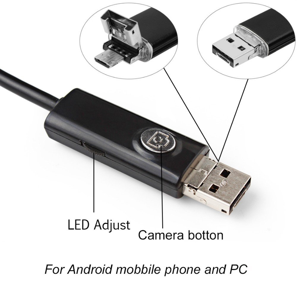 1080P Small camera 2.0MP For Android Mobile tablet USB Endoscope type C mini HD Camera
