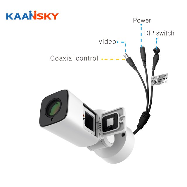 China manufacturing 1080P 4X Motor-zoom ip66 AHD analog bullet PTZ camera
