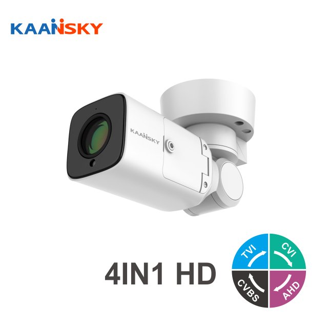 China manufacturing 1080P 4X Motor-zoom ip66 AHD analog bullet PTZ camera