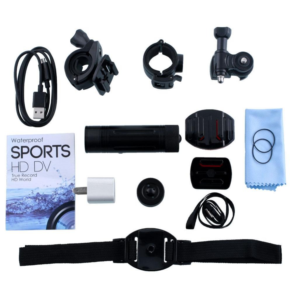 HD 1080P Motorcycle Bicycle Bike Helmet Sports Camera Video Recording Take Photo Action&Sport Camera Outdoor Action Camera