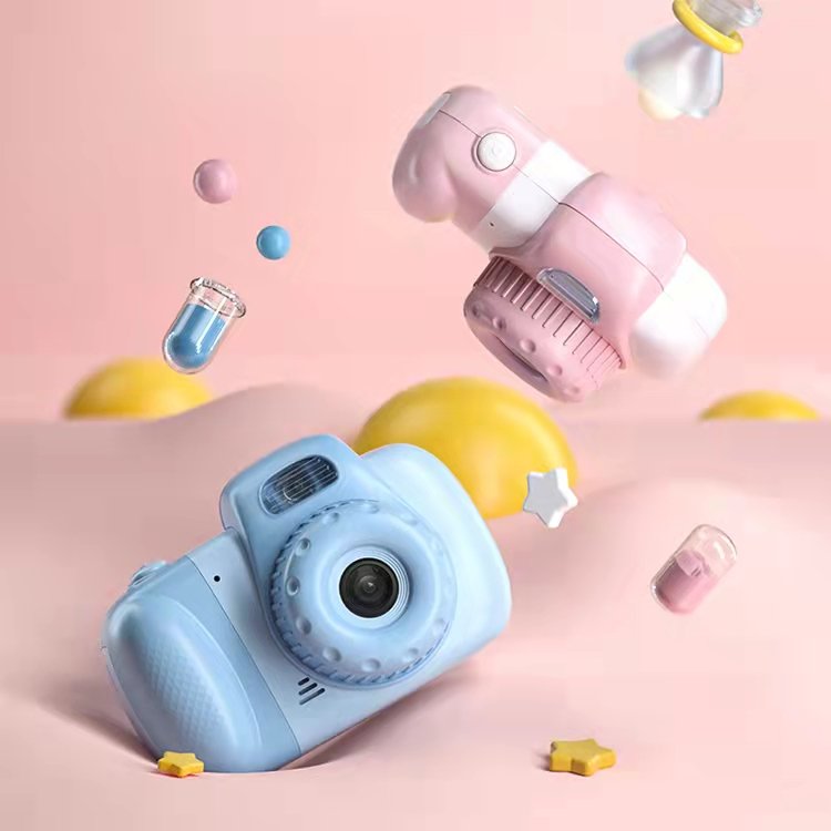 Hot Selling Optional 5 Kinds Of Games Digitale Cartoon Mini Camera For Kids