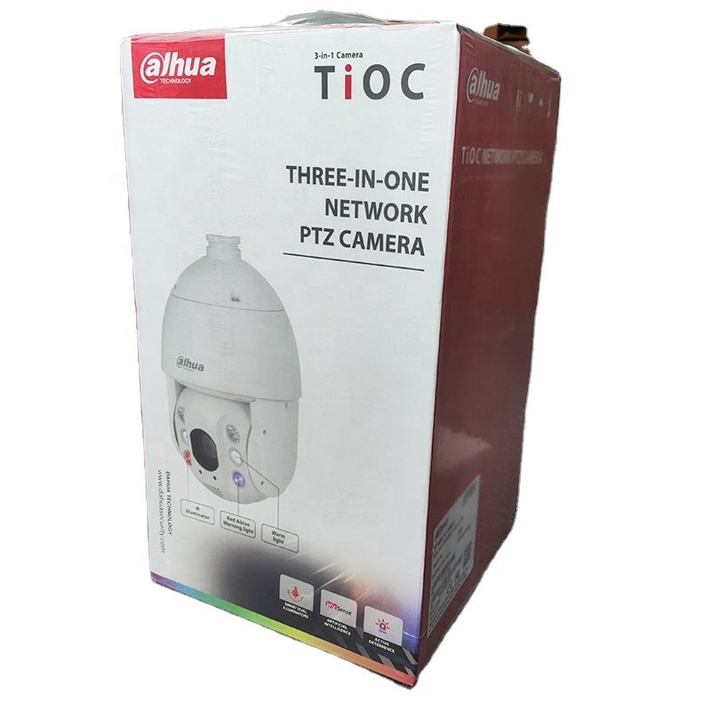 Original Dahua SD6C3432GB-HNR-A-PV 4MP 32 Starlight TiOC NETWORK PTZ CAMERA Full-color illuminator red and blue warning light