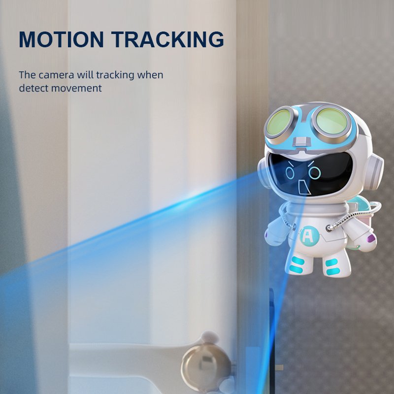 LCLCTEK Hot sale High Quality Cute Robot Security CCTV Camera 3MP Smart IP Motion Tracking Robot 5G WiFi Network baby Camera