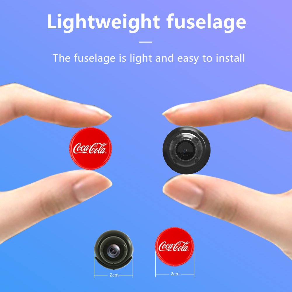 Rscamtom 1080P Night Vision Mini Camera Motion Detection WIFI USB Powered Multiple User Network Surveillance Home Indoor