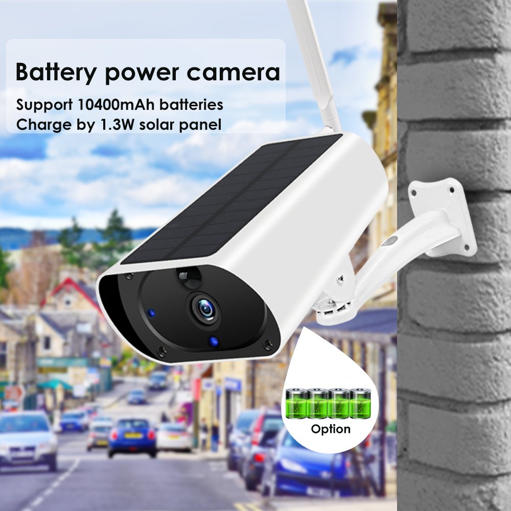 4g bullet security CCTV network solar camera with 3.3w solar panel camouflage metal with motion detection for outdoor security