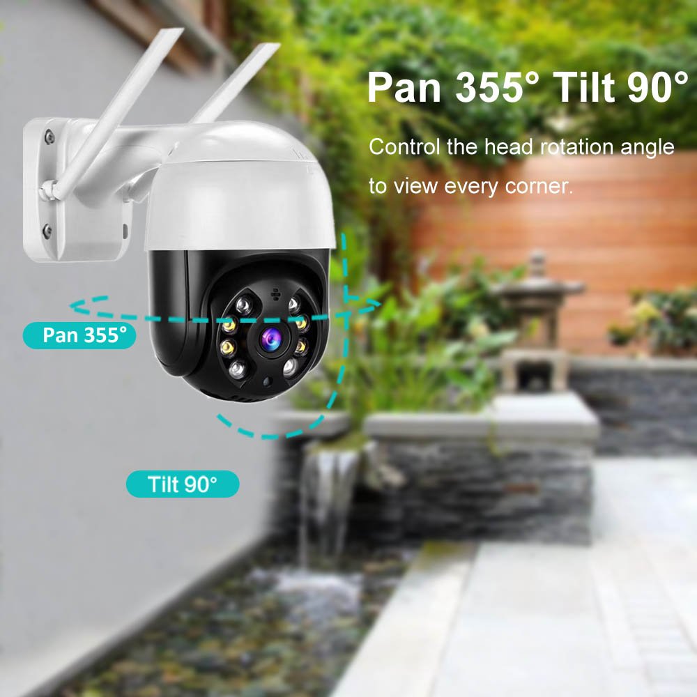 ICSEE WIFI 8MP Auto Tracking Wireless Security Outdoor Camera WiFi IP MINI PTZ Camera WiFi Smart home CCTV Camera