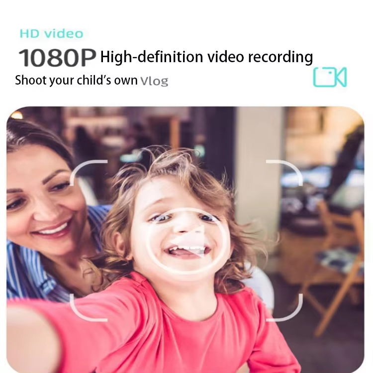 S11 Mini Kids Cameras 4800W Dual lens 2.4 inch Digital Selfie Children Camera Cute Cartoon Toy Christmas Gift Kid Camera