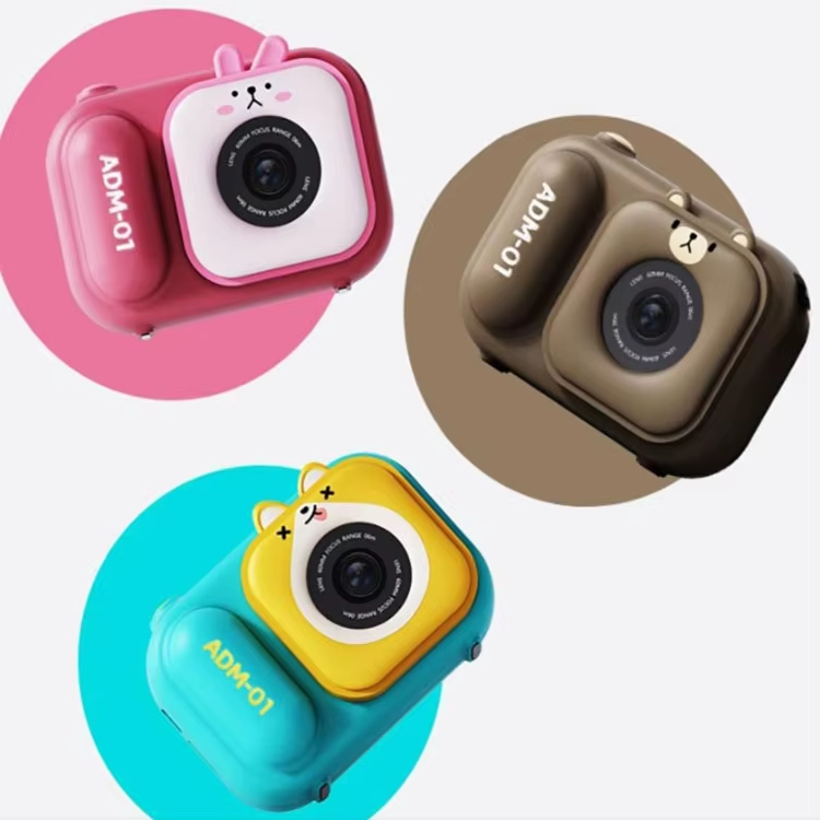 S11 Mini Kids Cameras 4800W Dual lens 2.4 inch Digital Selfie Children Camera Cute Cartoon Toy Christmas Gift Kid Camera