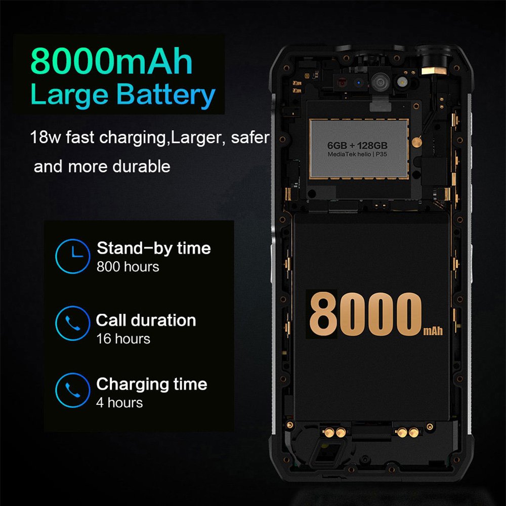 Conquest S18+ IoT device Infrared Remote Control Android 8.1 rugged phone low price with waist holder for POC walkie talkie