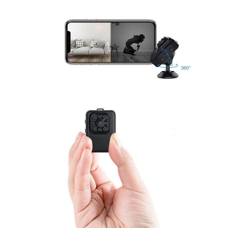 Portable Home Surveillance Small Size Wireless Camera HD Night Vision Indoor Mini Sport DV Camera