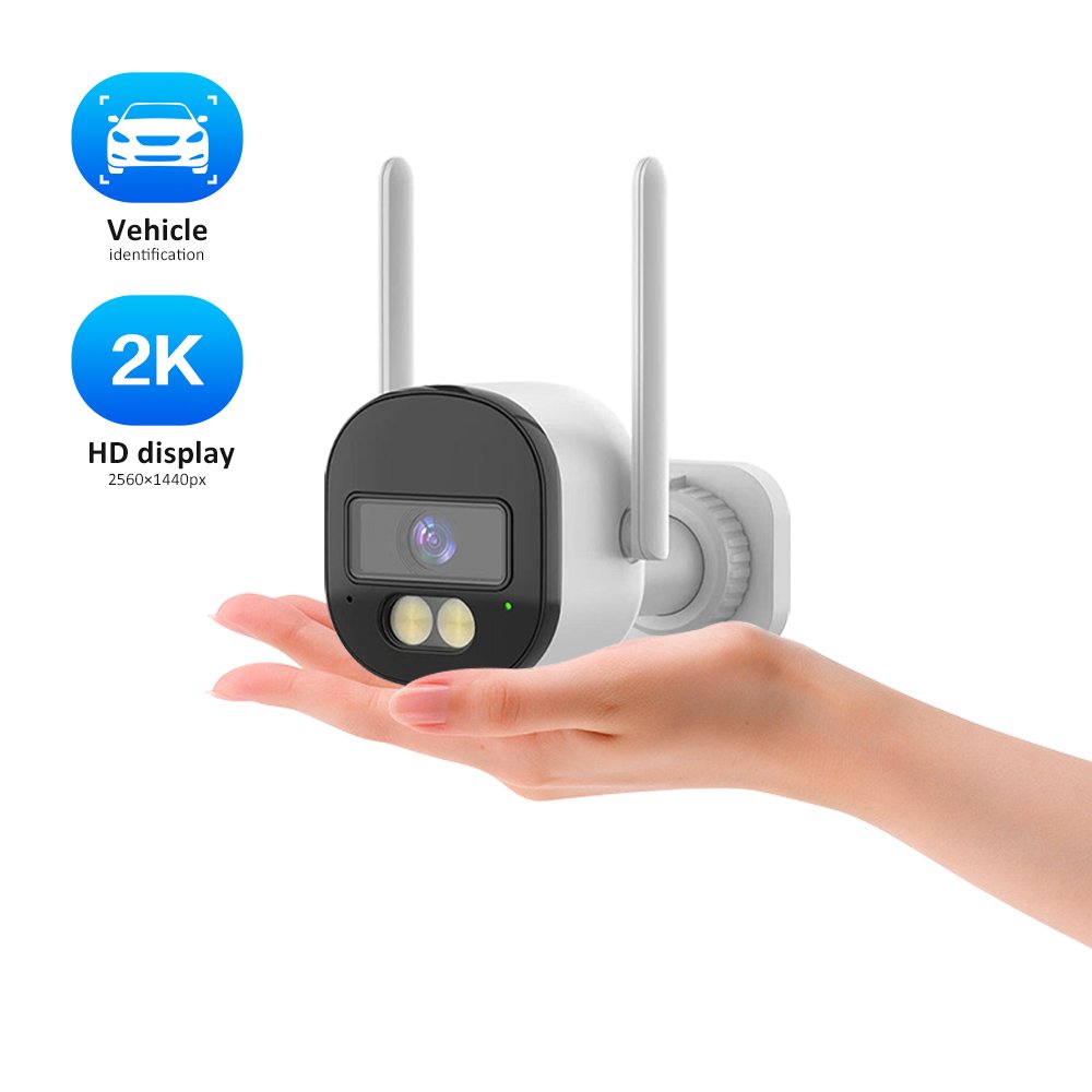 Tuya Smart 4MP 6MP Waterproof Outdoor WIFI Bullet Camera Home Security Wireless IP Bullet Camera WIFI Home CCTV Network Camera