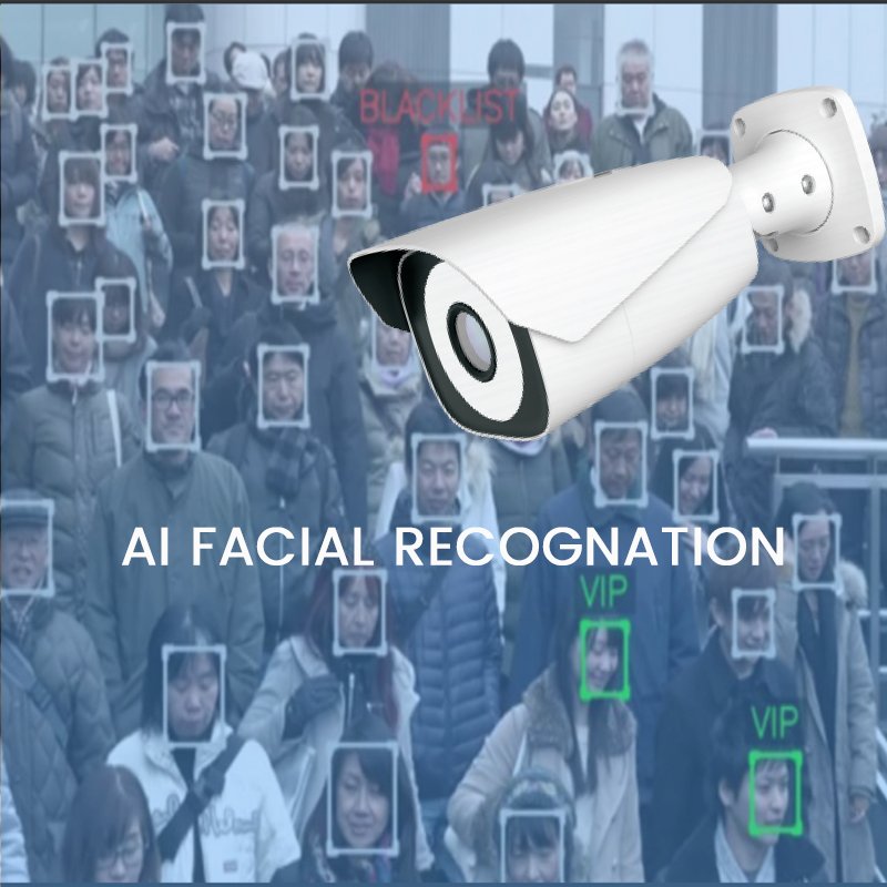 Smart AI 2MP tvt Face Detection Face Capture Face Recognition IP RTSP RTMP Camera with SDK and NVR