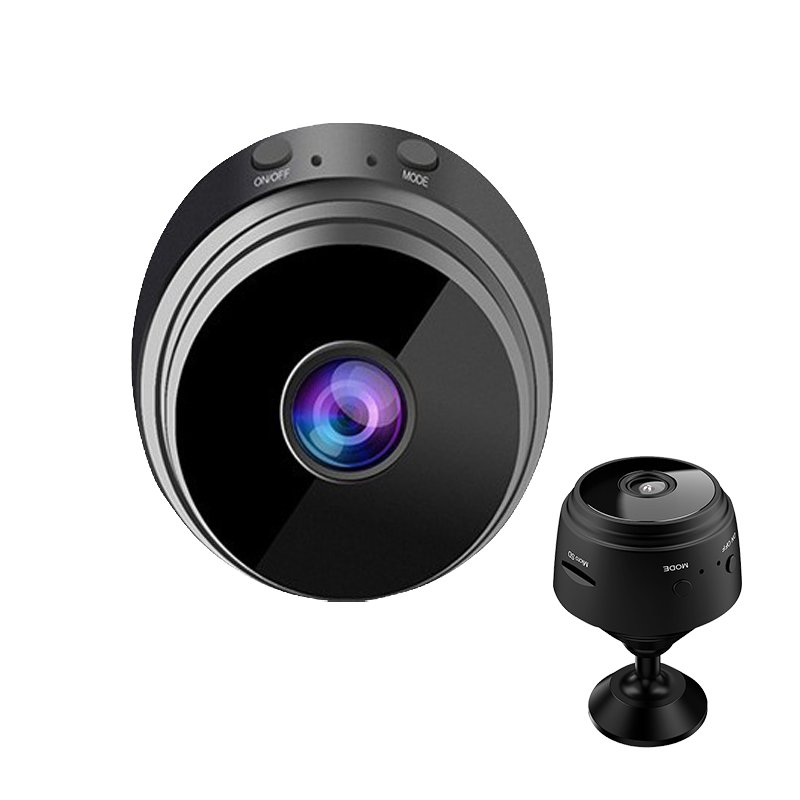 A9 Wireless HD Mini WIFI circular Magnetic Adsorption network security Camera 1080P home security mini camera without wire