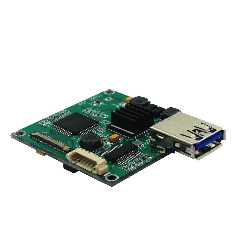 LVDS convert to USB3.0 output tail board for analog digital zoom camera