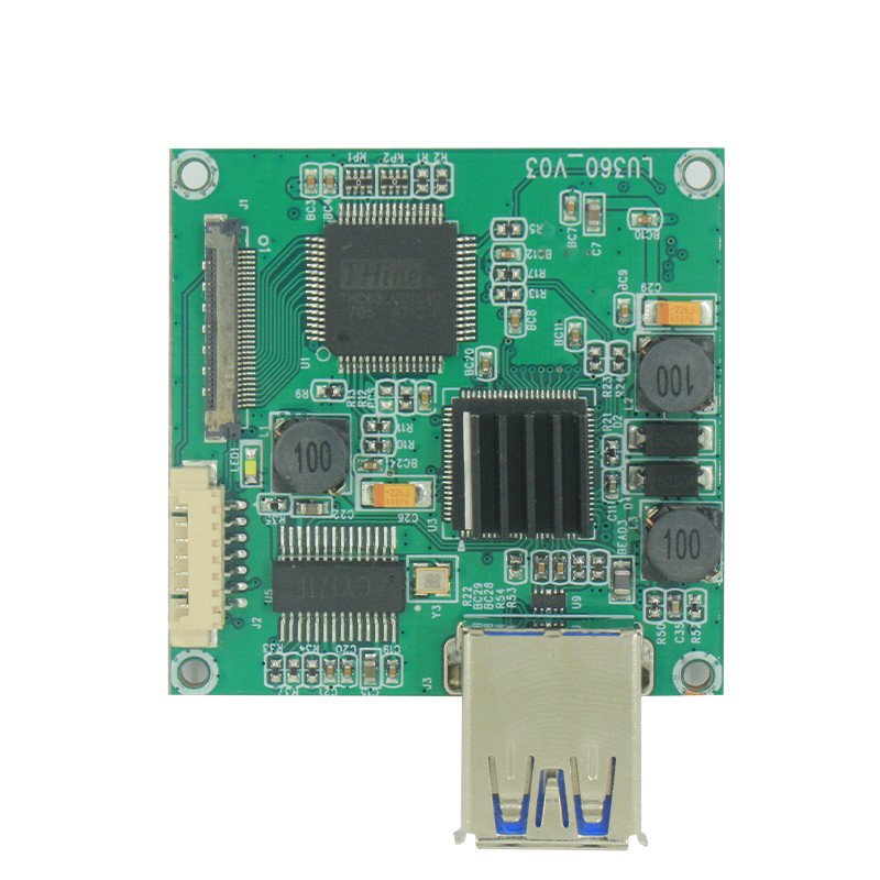 LVDS convert to USB3.0 output tail board for analog digital zoom camera