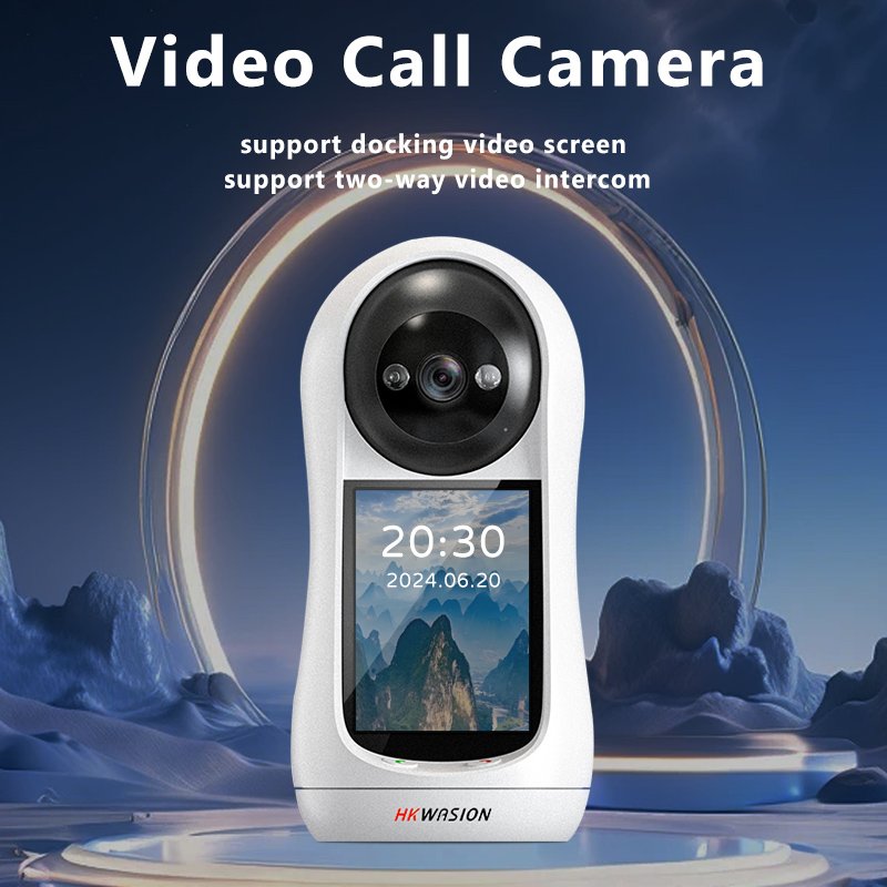 HKWASION 2MP Ai intelligent human movement tracking Indoor Color night vision home ptz wireless wifi mini camera
