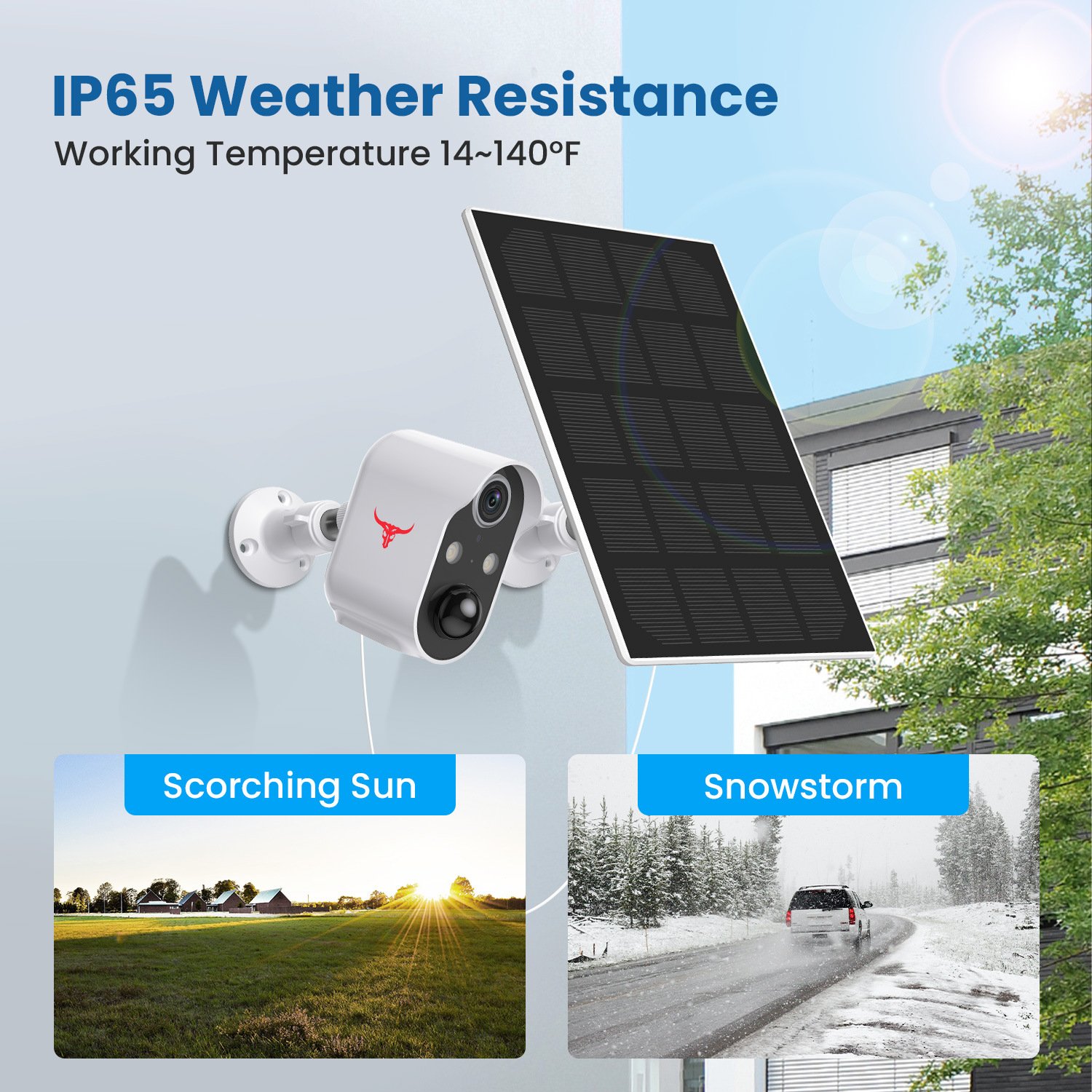 Home Security Surveillance Camera Wireless Network Camera Outdoor Waterproof Remote HD Night Vision Video Intercom Camera