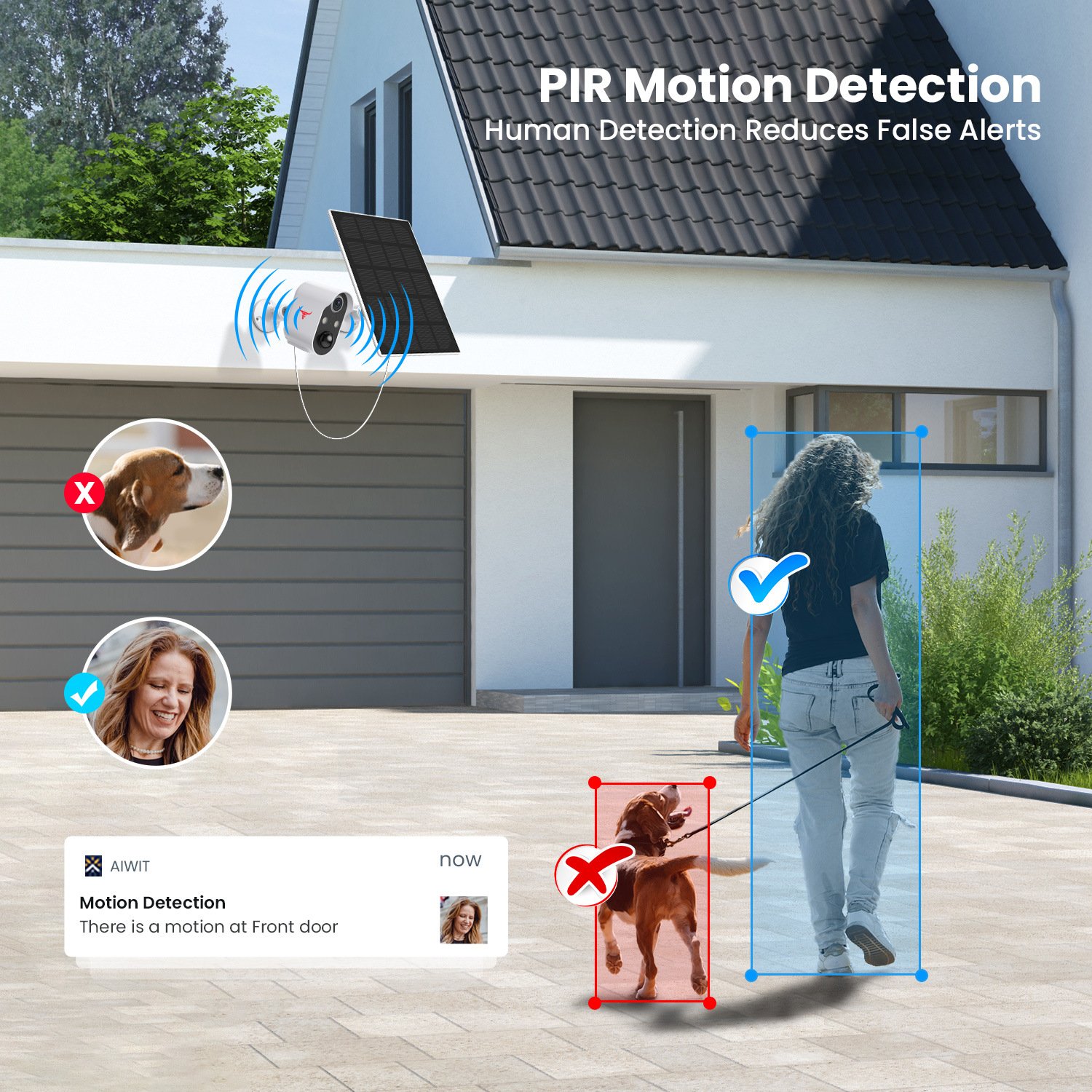 Home Security Surveillance Camera Wireless Network Camera Outdoor Waterproof Remote HD Night Vision Video Intercom Camera