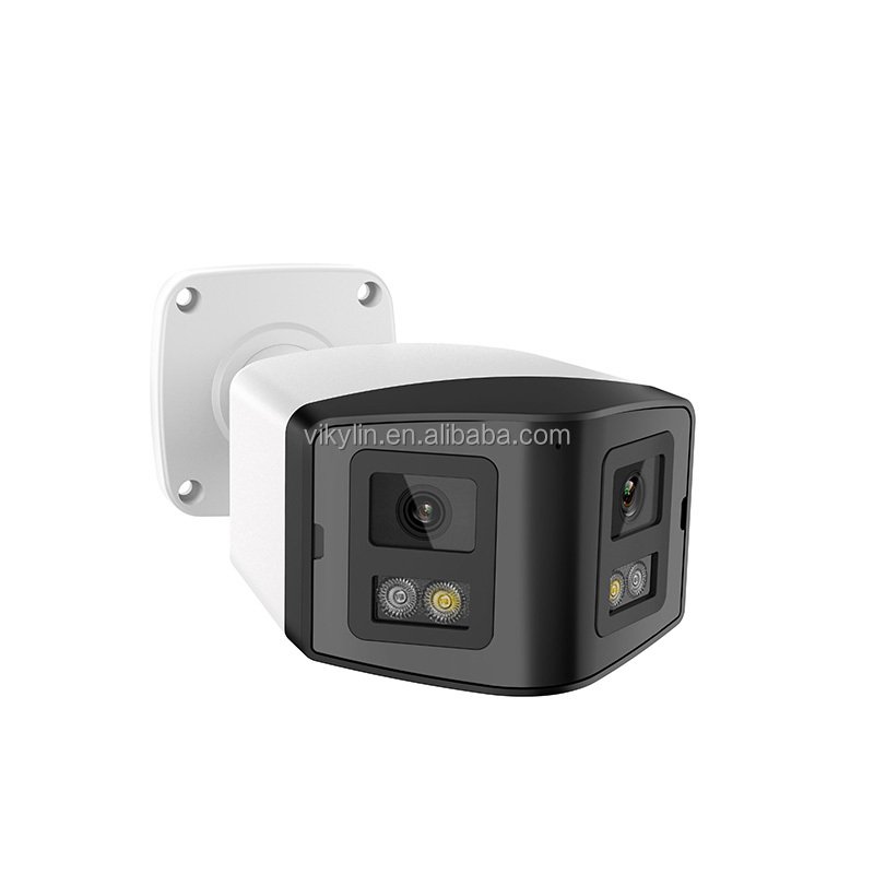 Compatible HIK 4MP 180 Degree Panoramic Security IP ColorVu Two way Audio Outdoor CCTV Dome Turret POE Camera