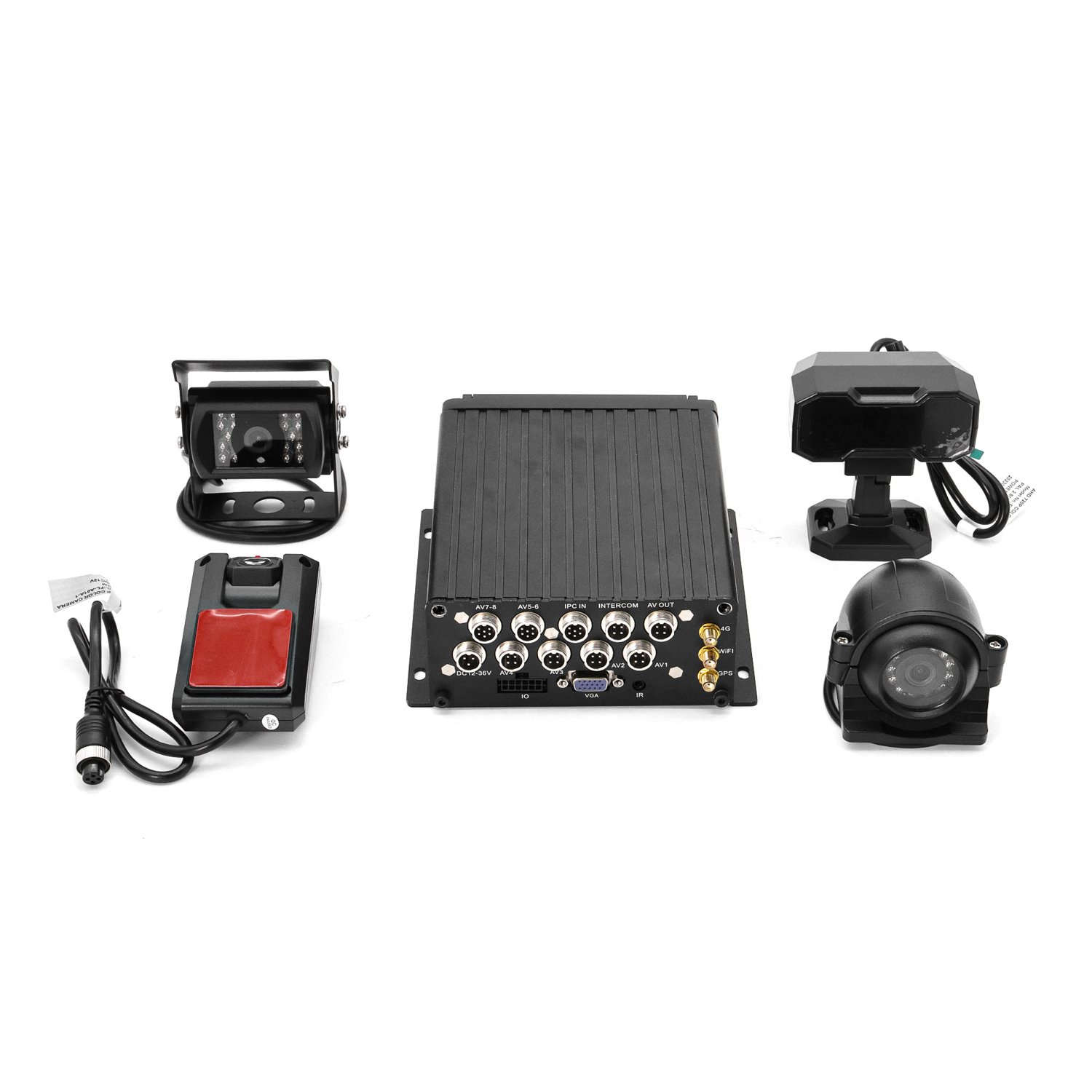 FL&OEM AI MDVR ADAS DMS HDD Storage 1080P 4CH 4G GPS Car Truck Vehicle dvr ADAS DMS AI CCTV Security Camera System MDVR