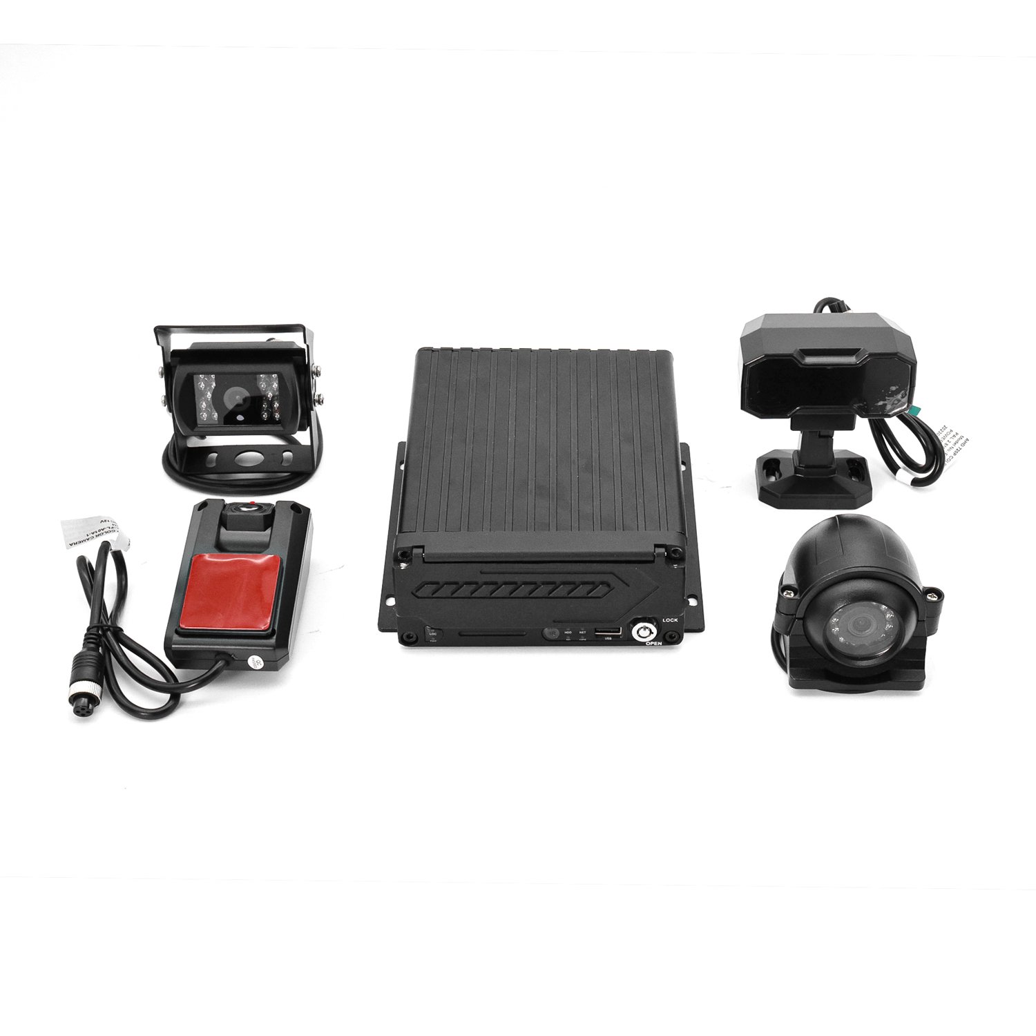 FL&OEM AI MDVR ADAS DMS HDD Storage 1080P 4CH 4G GPS Car Truck Vehicle dvr ADAS DMS AI CCTV Security Camera System MDVR