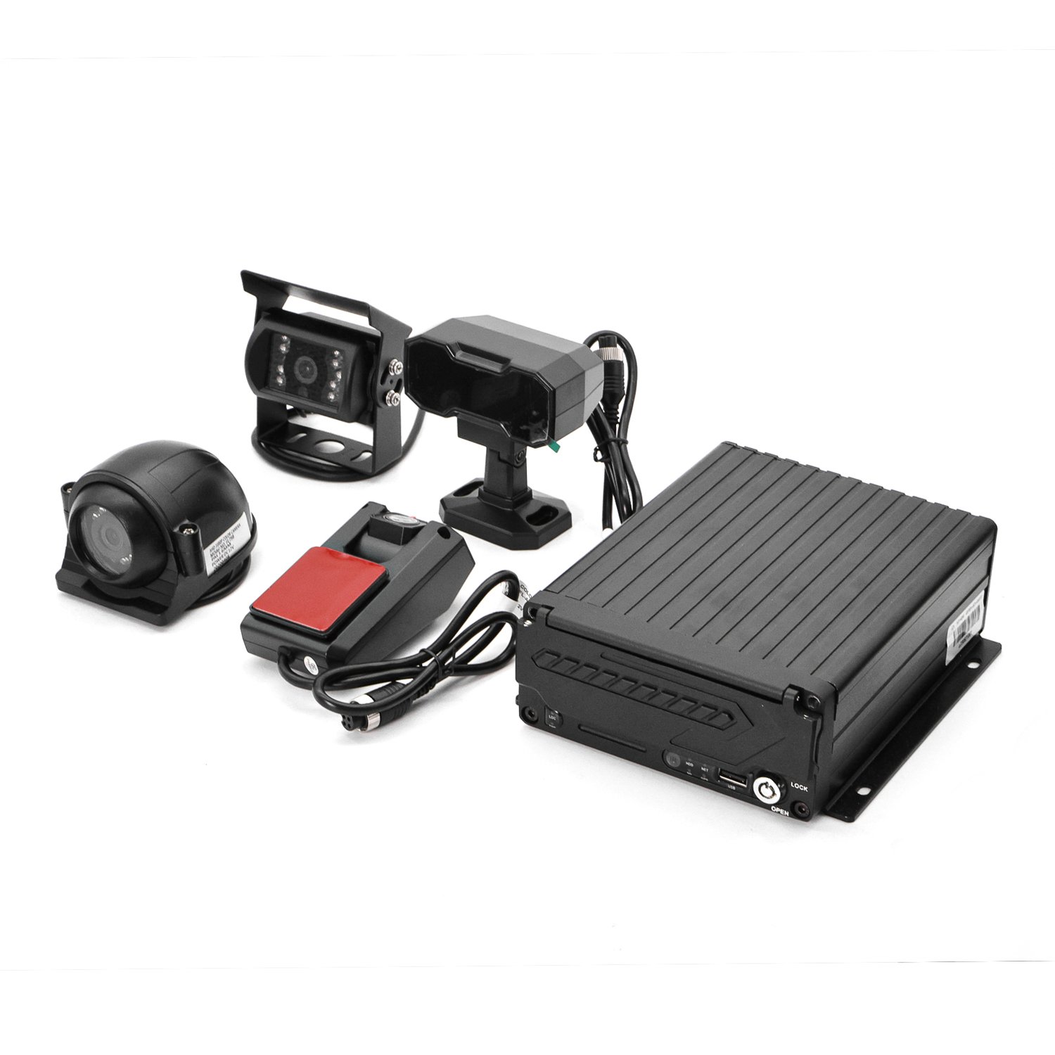 FL&OEM AI MDVR ADAS DMS HDD Storage 1080P 4CH 4G GPS Car Truck Vehicle dvr ADAS DMS AI CCTV Security Camera System MDVR