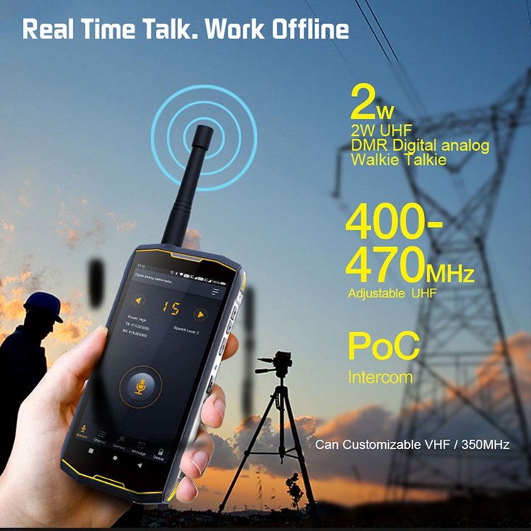 Conquest S12 pro TFT FHD+ IPS 6.0" screen 13MP+21MP PoC walkie talkie Android 9.0 mobile smart best rugged outdoor mobile phone POC walkie talkie