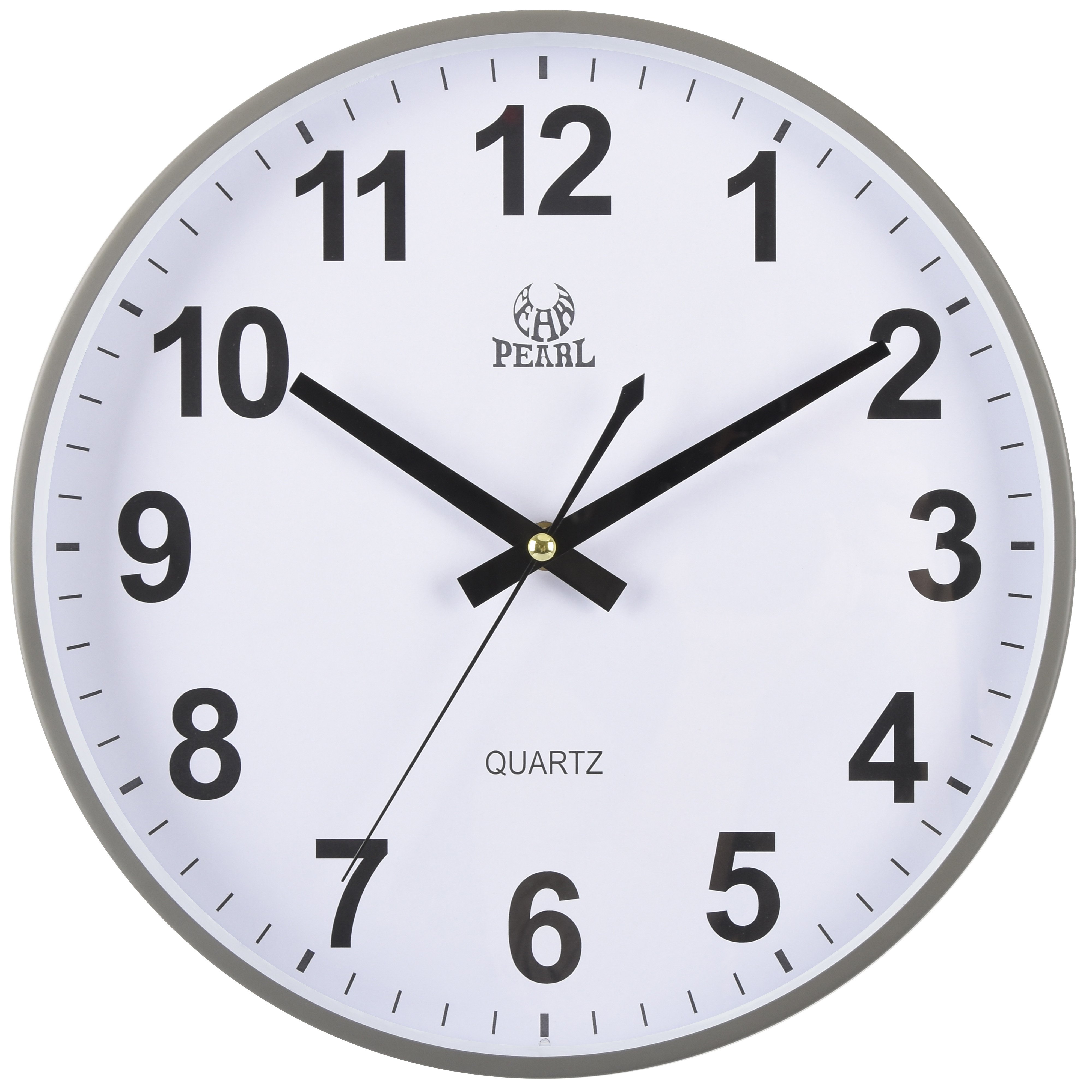 12 Inch High Quality Metal Wall Clocks promotional sweep slient round clock metal frame on the wall glass best multicolored gift