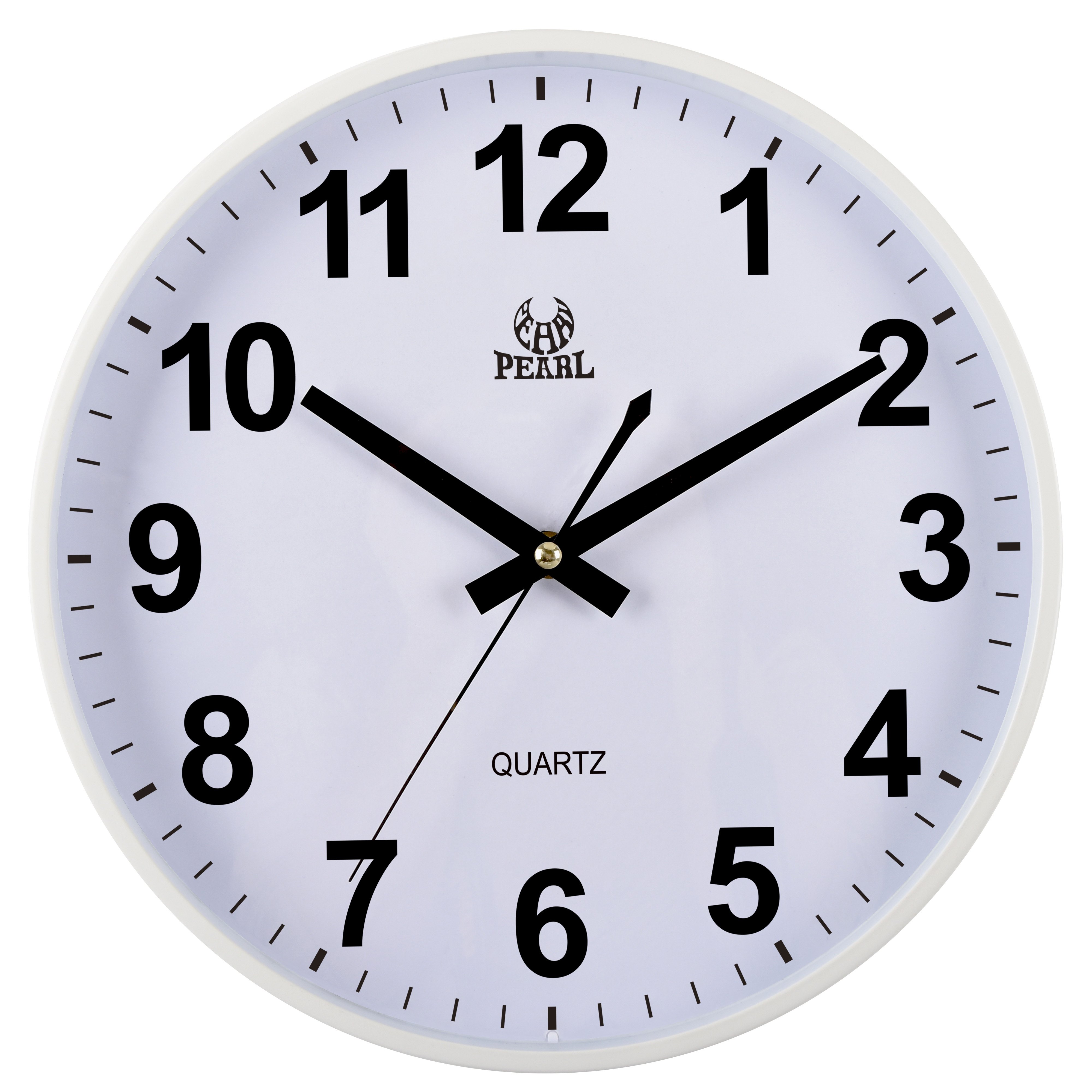 12 Inch High Quality Metal Wall Clocks promotional sweep slient round clock metal frame on the wall glass best multicolored gift