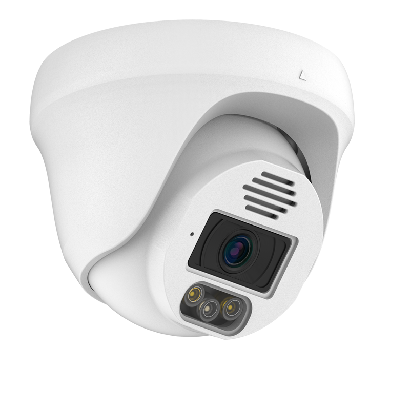Alarm Face Detection Network Camera 4K Professionnel Full-color H.265 POE CCTV Security System 8MP IP Dome Camera With Audio