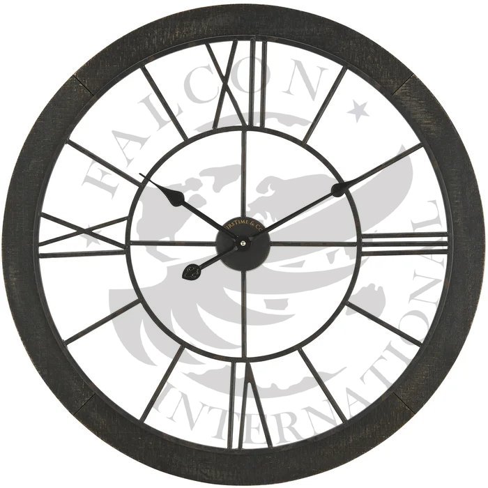 Nordic style Metal wall clock bar loft creative retro decoration wall hanging Metal wall hanging clock for home hotel decor