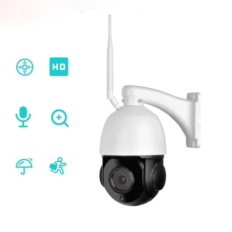 Icsee Real 4K 5MP 36X Optical Zoom Wifi Camera Network Speed Dome SD Card Outside PTZ Wireless IP Camera Outdoor CCTV Cameras
