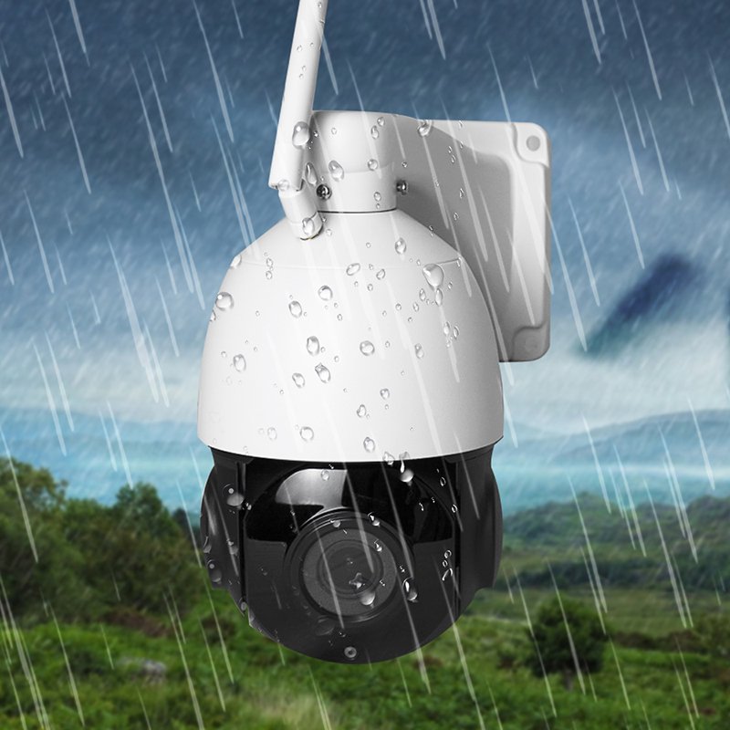 Icsee Real 4K 5MP 36X Optical Zoom Wifi Camera Network Speed Dome SD Card Outside PTZ Wireless IP Camera Outdoor CCTV Cameras