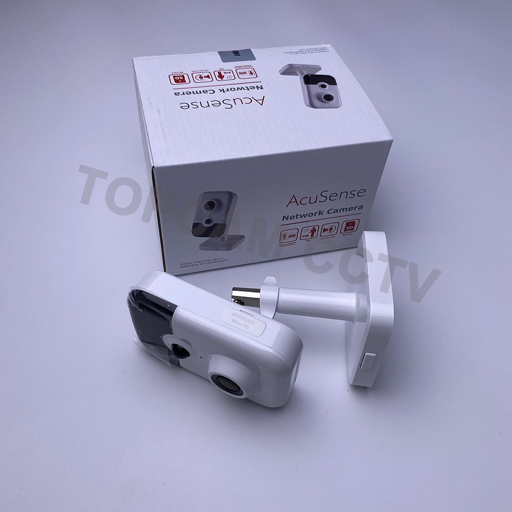 Hik Original English Version DS-2CD2443G2-I 4 MP AcuSense Built-in Mic Fixed Cube Network Camera