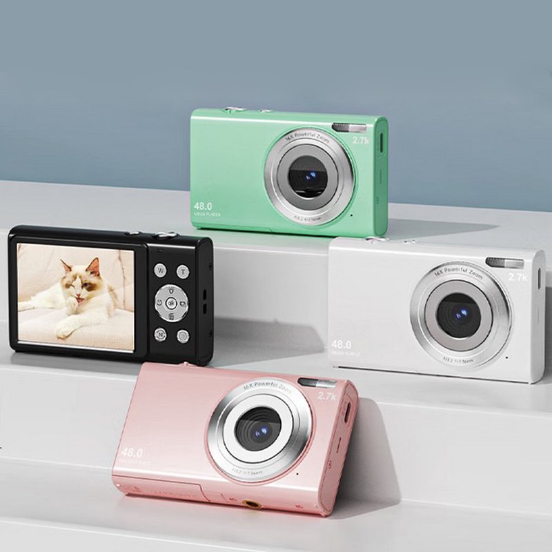 Video Photo 4k Camcorder Vlogging Camera For Auto 48mp 60fps Screen 16x Digital Zoom Camera Mini Digital Camera