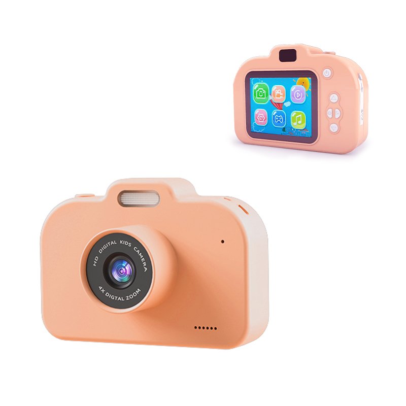 Kids mini camera Selfie 1080P Camcorder 2.0 inch Digit mini camera kids Cute Toy flashlight game children camera gift for kids