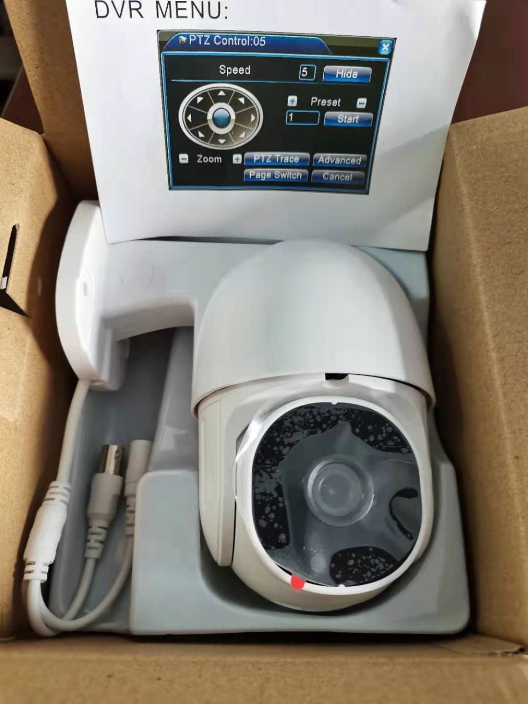 AHD Analog MINI PTZ 360 degree Pan-tilt CCTV Security Camera 5.0MP HD night vision outdoor waterproof camara factory price